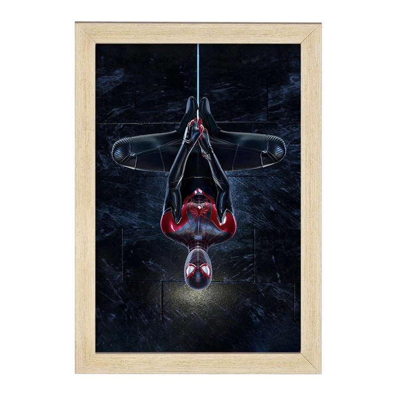 تابلو خندالو مدل مایلز مورالز مرد عنکبوتی کد 30832