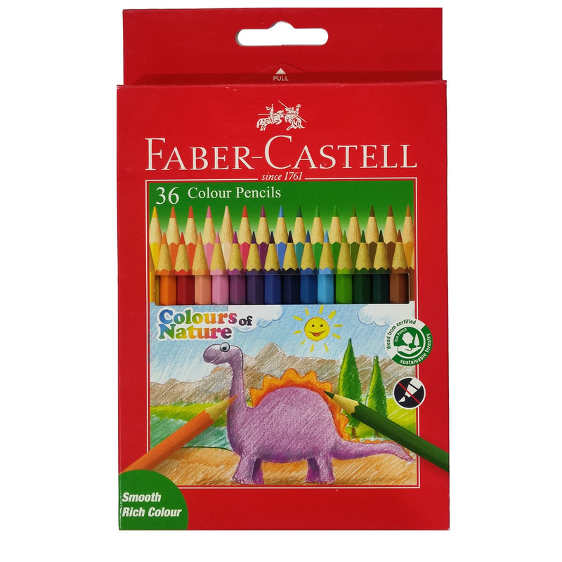 مداد رنگی 36 رنگ فابرکاستل کد 31