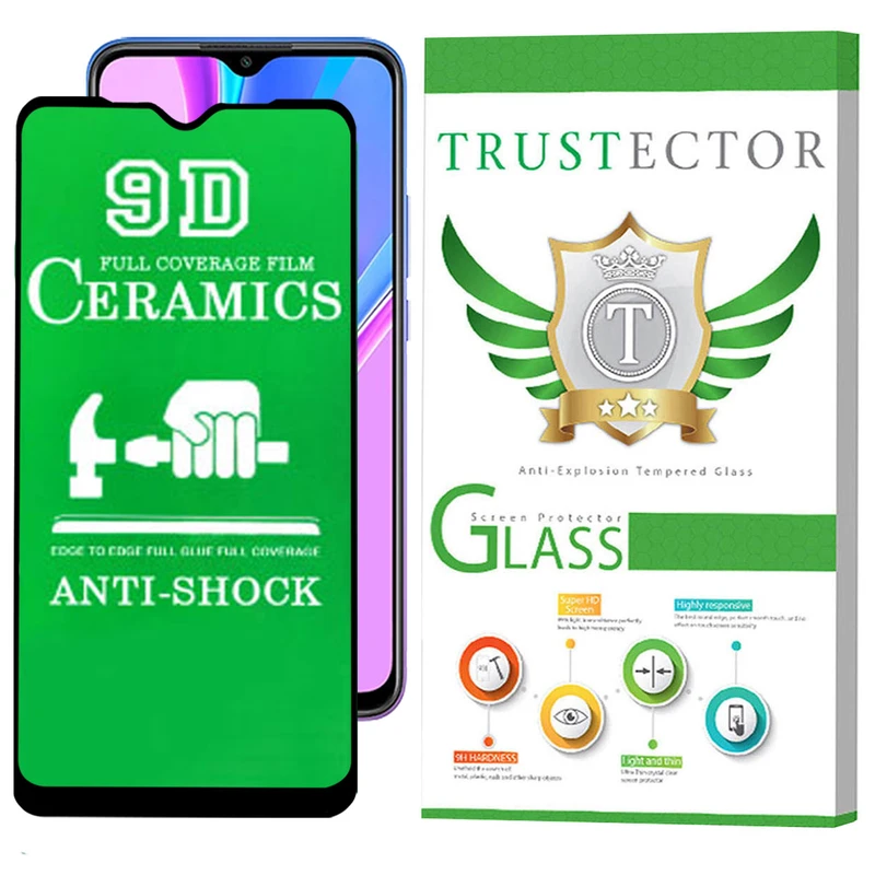 محافظ صفحه نمایش سرامیکی تراستکتور مدل CRTA مناسب برای گوشی موبایل شيائومی Redmi 9