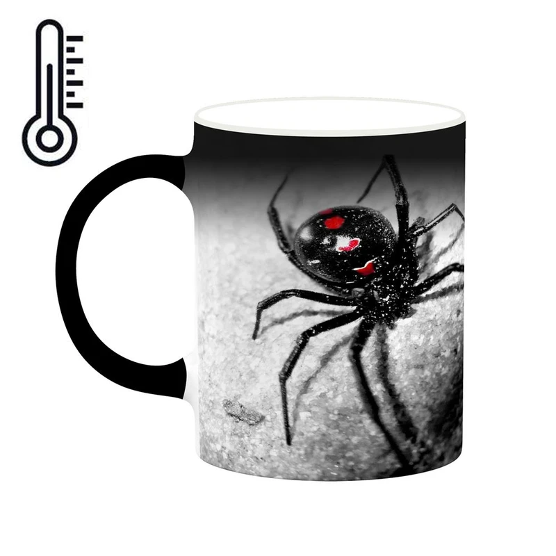 ماگ حرارتی کاکتی مدل بلک ویدو Black Widow کد mgh38114