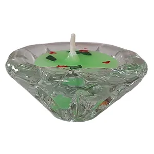 شمع لیوانی مدل گل مريم h100