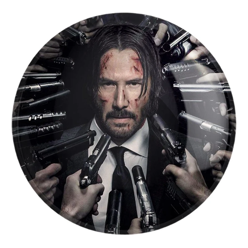 پیکسل خندالو طرح جان ویک John Wick کد 2956 مدل بزرگ