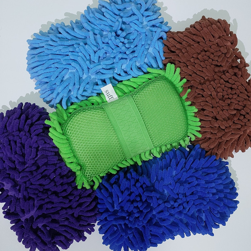 دستمال نظافت خودرو سوف مدل ماکارونی