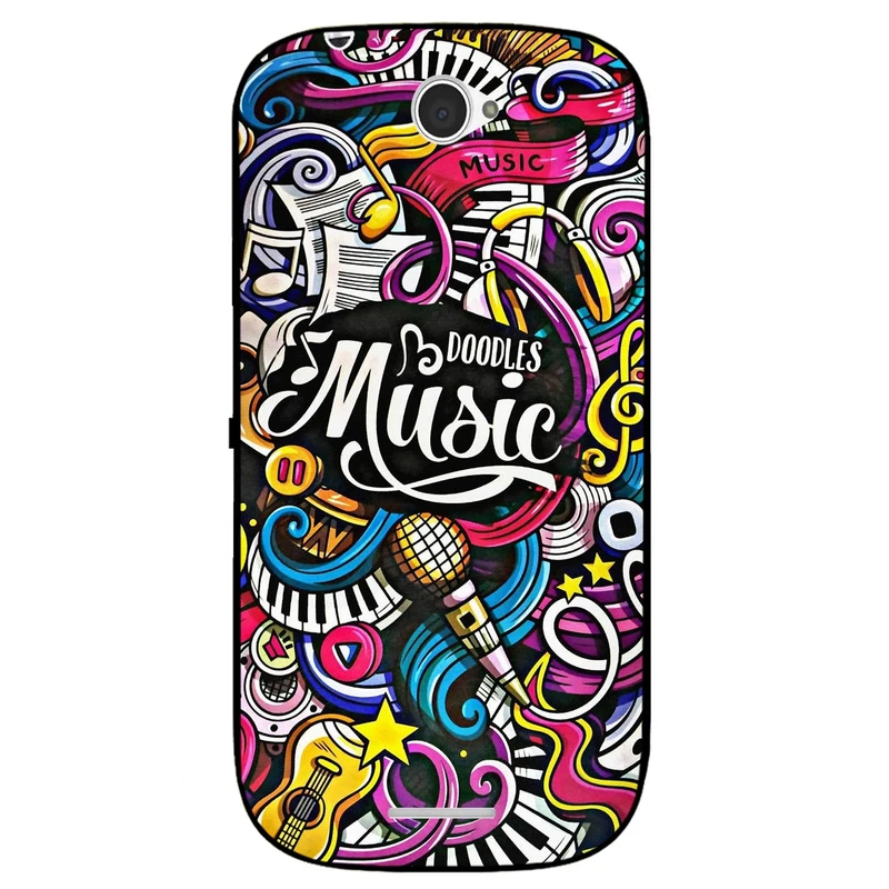 کاور مگافون طرح موزیک مدل 8241 مناسب برای گوشی موبایل سونی Xperia E4