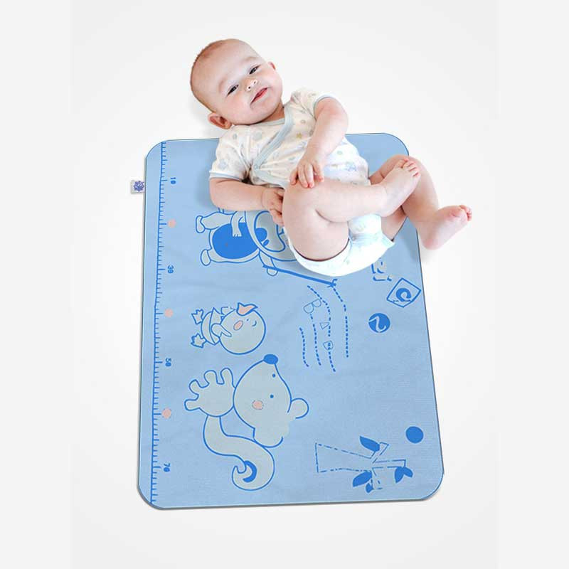 زیرانداز تعویض نوزاد شمسه نگار مدل کارتونی کد P-87