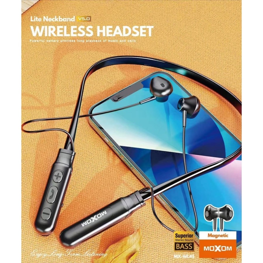 هدفون بلوتوثی موکسوم مدل MX-WL45