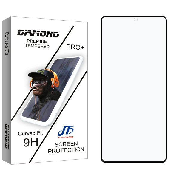 محافظ صفحه نمایش سرامیکی مات جی اف مدل Diamond مناسب برای گوشی موبایل شیائومی Redmi Note 12 Pro 4G