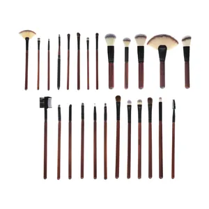 ست برس آرایشی کد 01 بسته 25 عددی