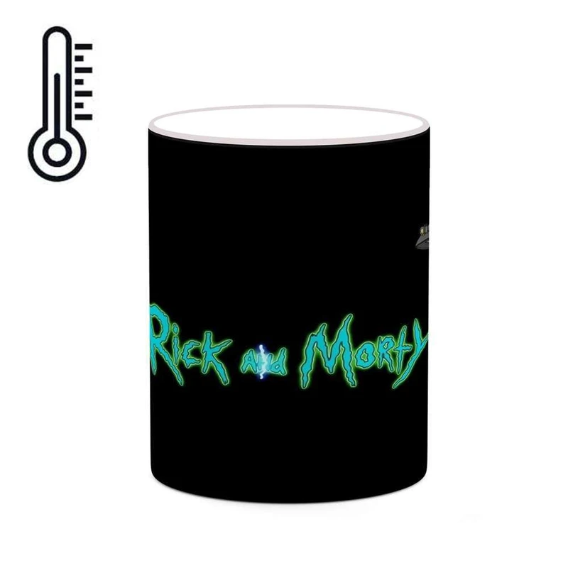 ماگ حرارتی کاکتی مدل کارتون ریک اند مورتی کد mgh23617