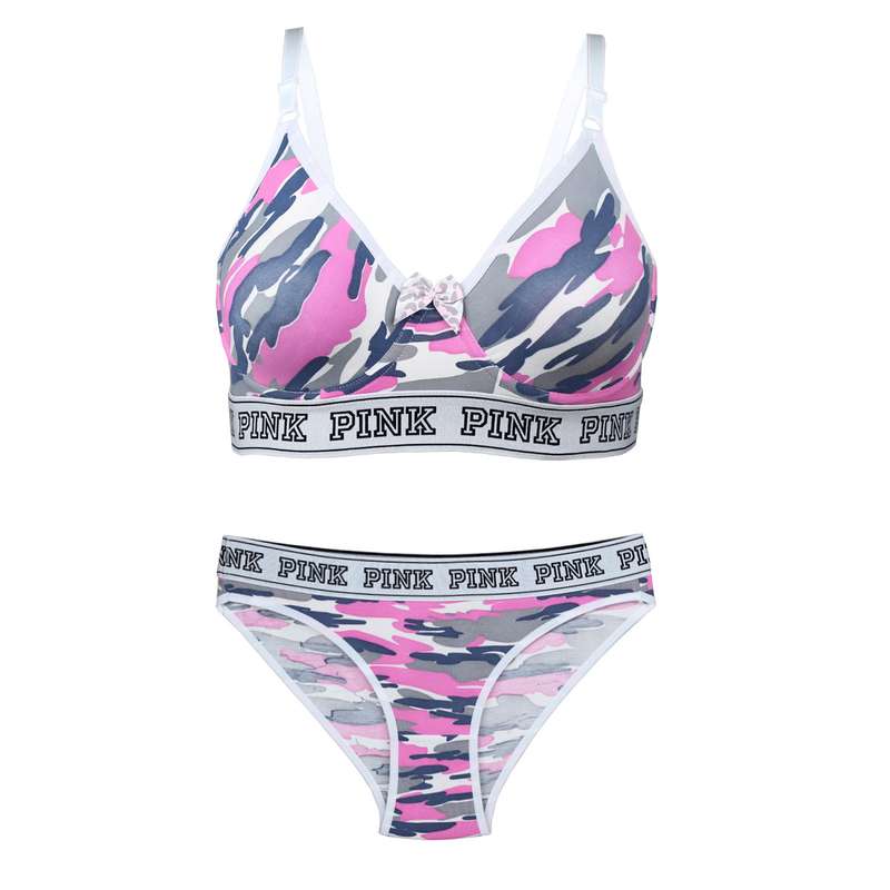 ست شورت و سوتین زنانه مدل ارتشی 1-423