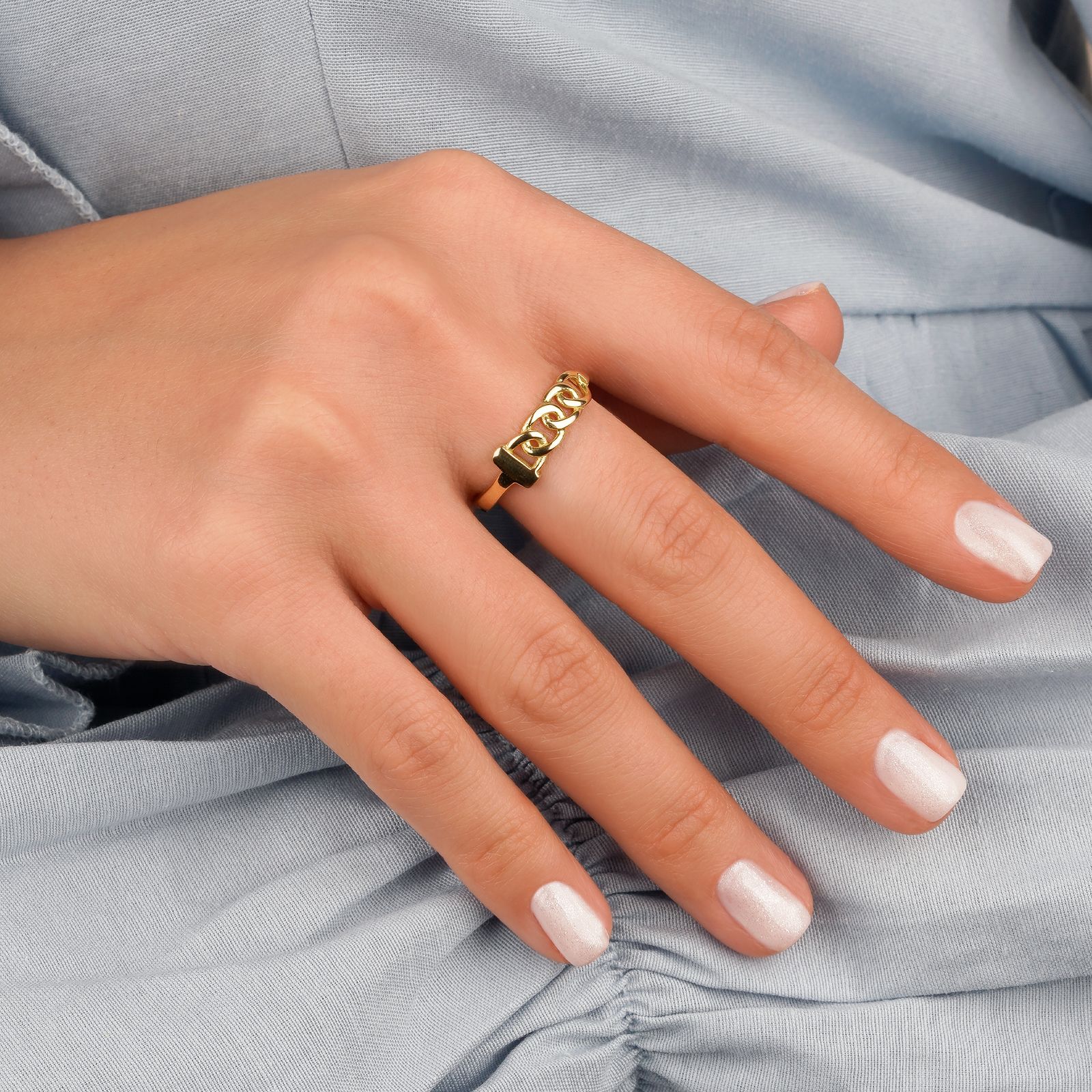 انگشتر طلا 18 عیار زنانه جواهری سون مدل 3608 -  - 4