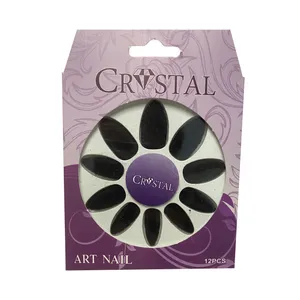 ناخن مصنوعی کریستال مدل R029 بسته 12 عددی
