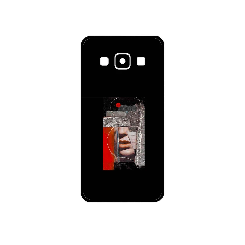 برچسب پوششی ماهوت مدل Collage of Mouth مناسب برای گوشی موبایل سامسونگ Galaxy A3