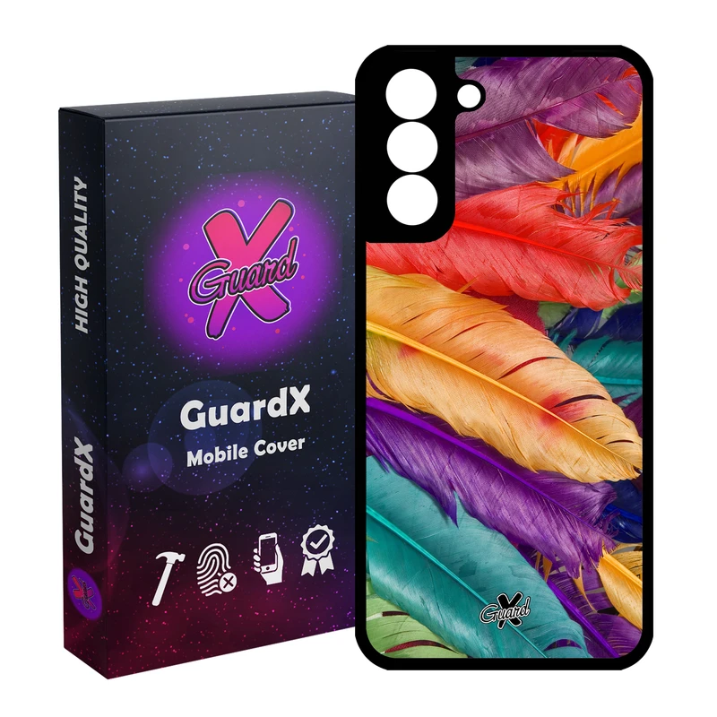 کاور گارد ایکس طرح Feather مدل Glass10180 مناسب برای گوشی موبایل سامسونگ Galaxy S21 FE