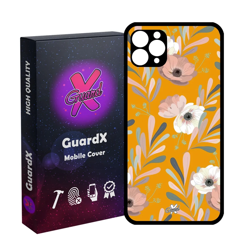 کاور گارد ایکس طرح Flower مدل Glass10647 مناسب برای گوشی موبایل اپل iPhone 11 Pro Max
