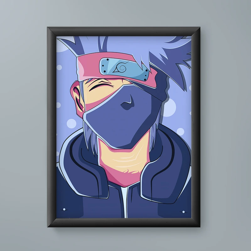 تابلو مدل کاکاشی ناروتو kakashi naruto 05