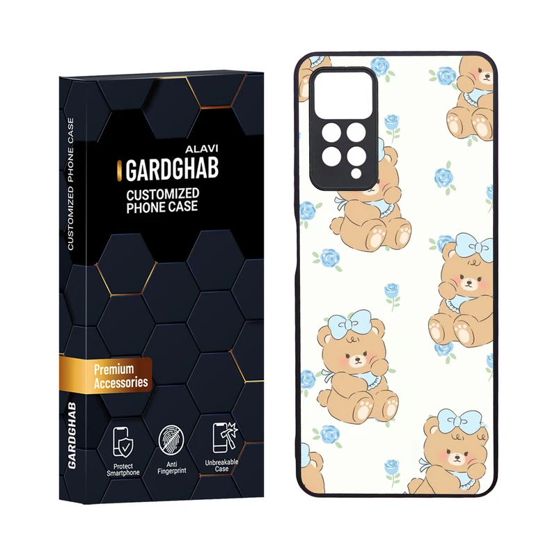 کاور گارد قاب مدل دور ژله ای فانتزی مناسب برای گوشی موبایل شیائومی Redmi Note 12 Pro 4G