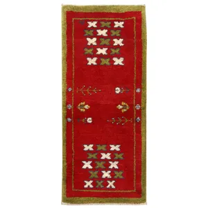 گبه دستباف کناره طول یک متر سی پرشیا کد 152127