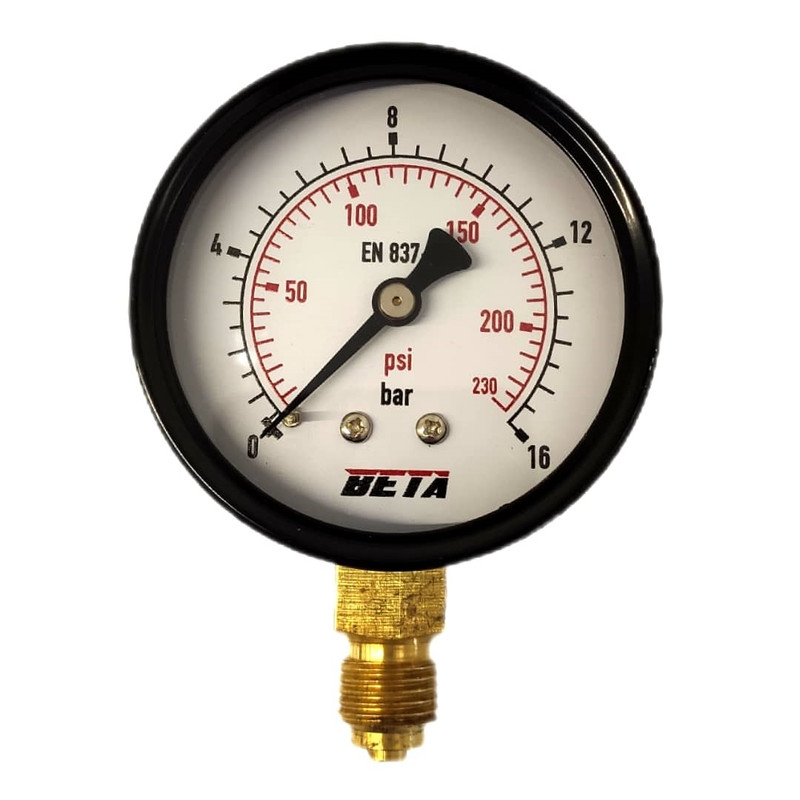 گیج فشار بتا مدل 16bar-6cm