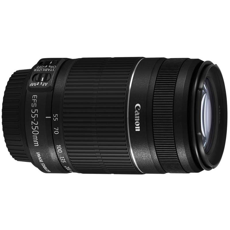 لنز کانن مدل EF-S 55-250mm f/4.0-5.6 IS II لنز کانن مدل EF-S 55-250mm f/4.0-5.6 IS II