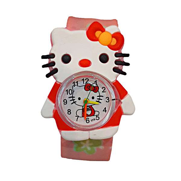 ساعت مچی عقربه ای بچگانه مدل کیتی کد 9 ساعت مچی عقربه ای بچگانه مدل کیتی کد 9