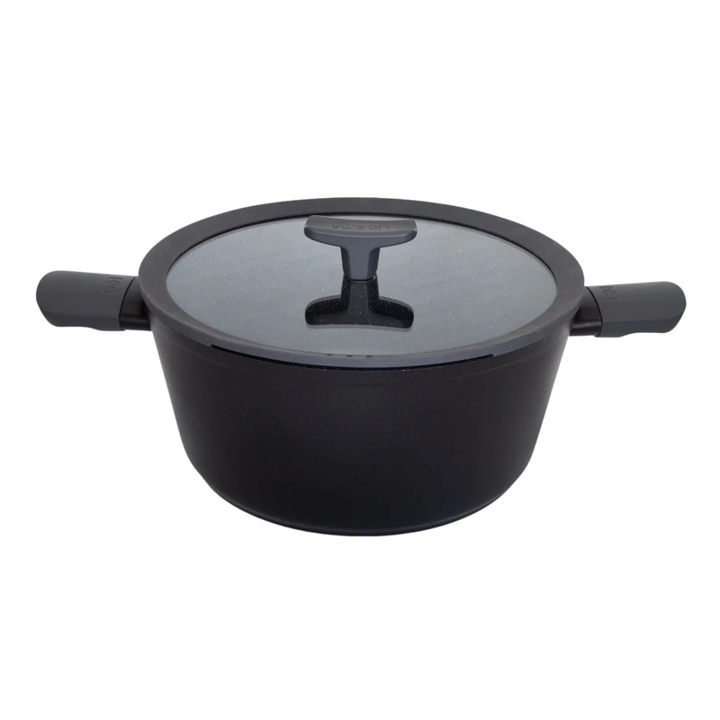 قابلمه تک دو رو گرانیت لیدوما مدل LEO سری برگهوف فورج سایز 28