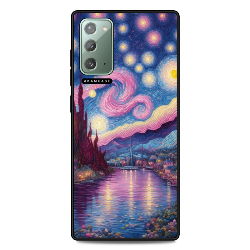 کاور آکام مدل AMC-WSGN20-VANGOGH-19 مناسب برای گوشی موبایل سامسونگ Galaxy Note 20