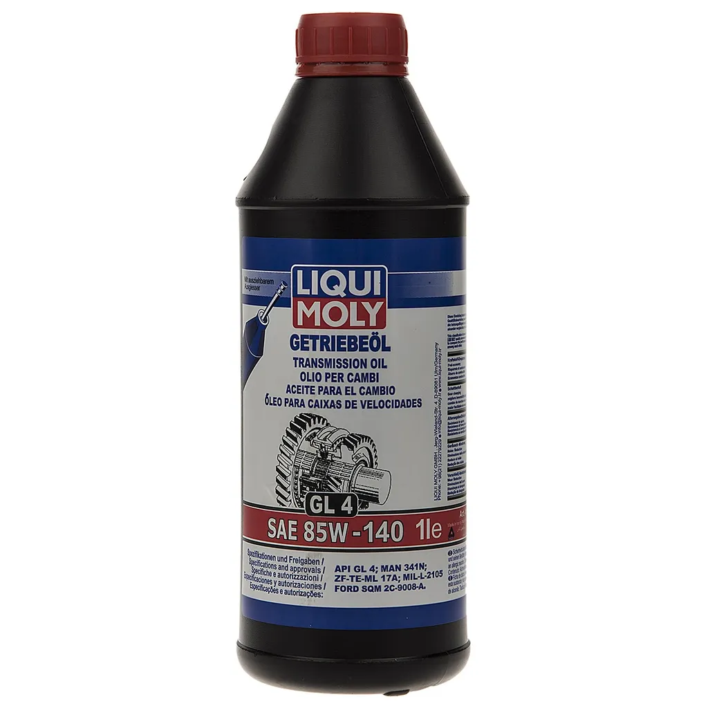 روغن گیربکس خودرو لیکومولی مدل SAE یک لیتری 85W-140