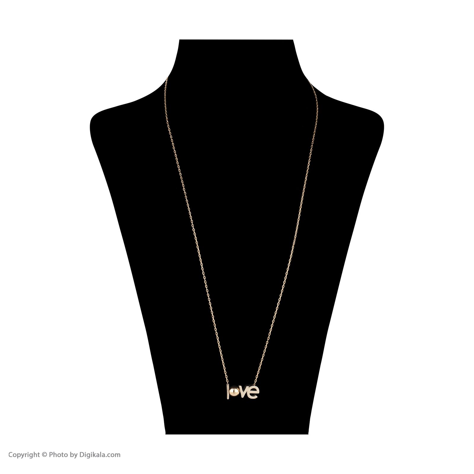 گردنبند طلا 18 عیار زنانه مدیسا مدل N7014 -  - 2