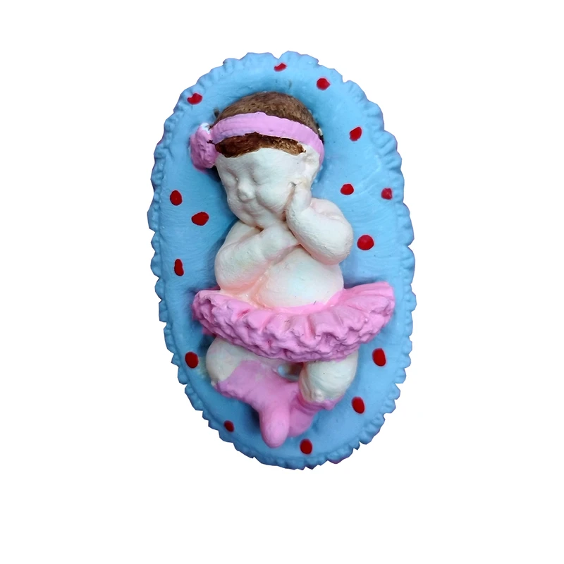 گیفت تولد طرح نوزاد دختر مدل Z500 بسته 5 عددی