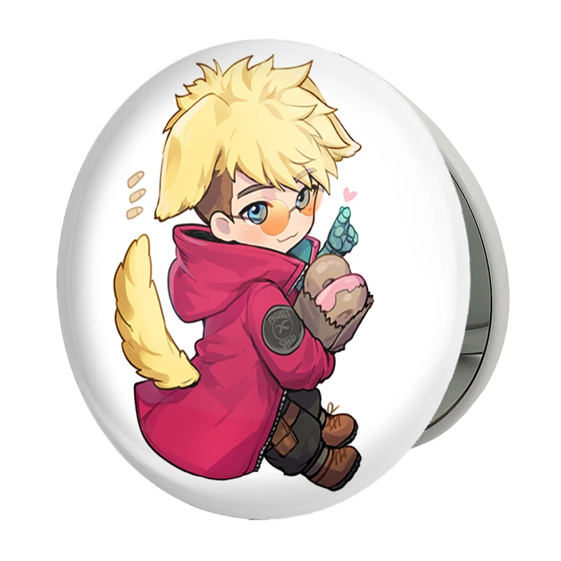 آینه جیبی خندالو طرح وش و میلینز انیمه تریگان مدل تاشو کد 36200