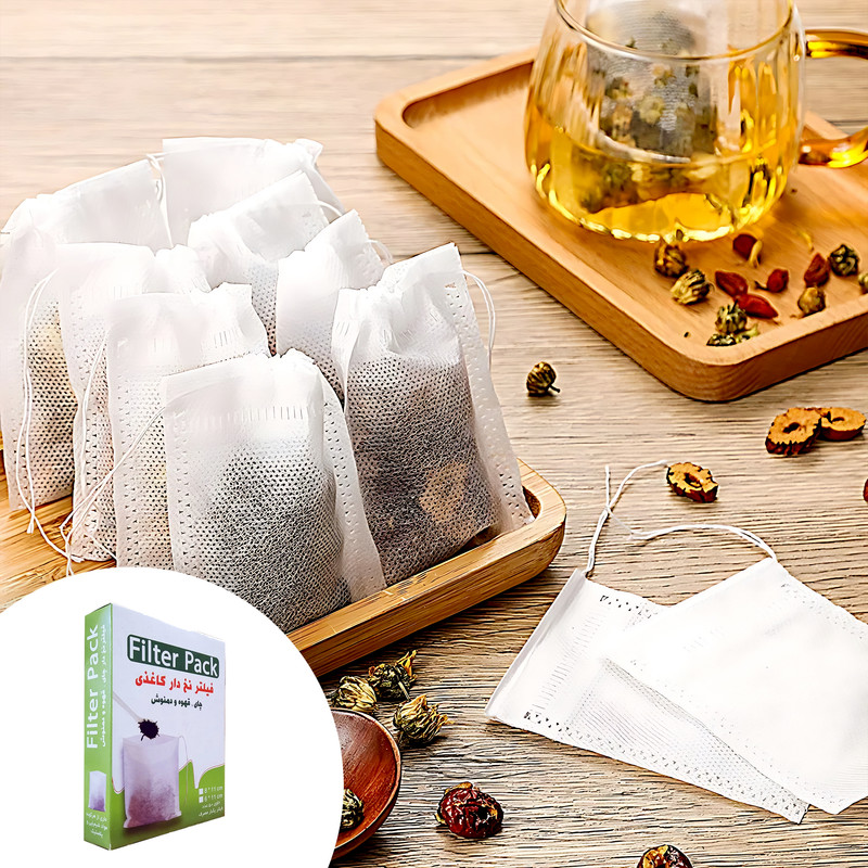 فیلتر چای فیلترپک کد 811 بسته 50 عددی