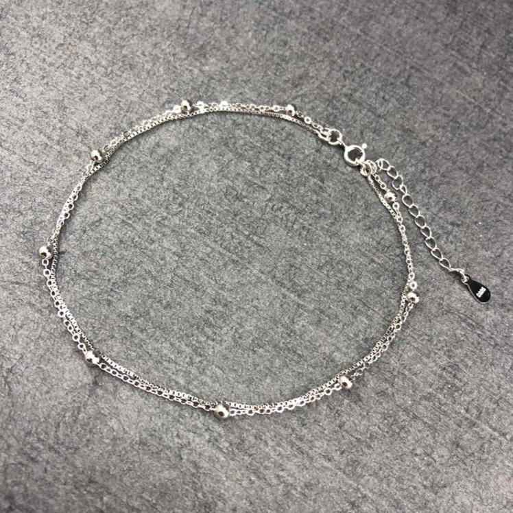 پابند نقره زنانه گیرا مدل G596