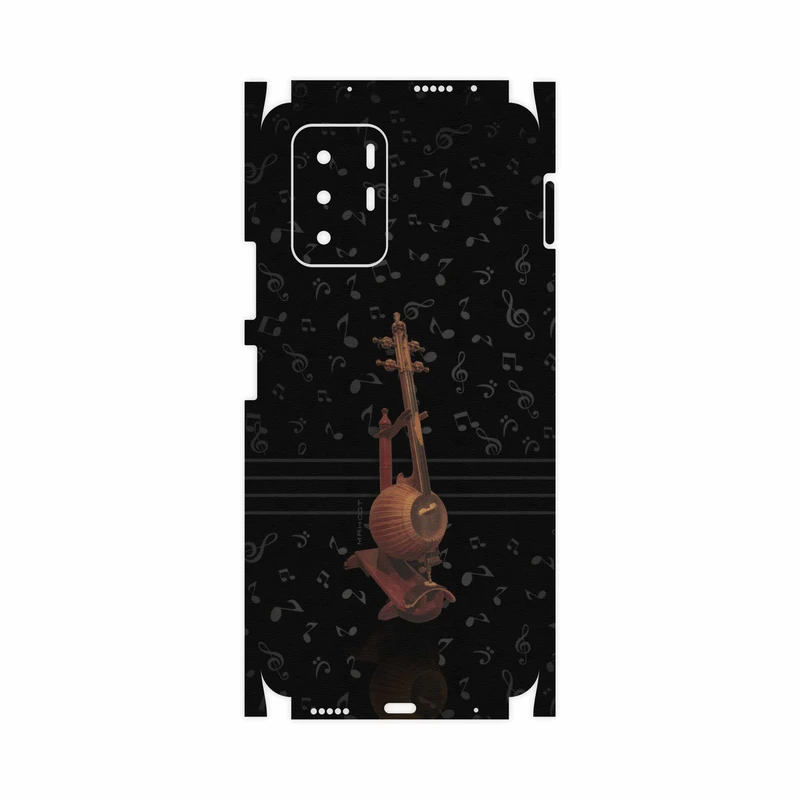 برچسب پوششی ماهوت مدل Persian-Fiddle-Instrument-FullSkin مناسب برای گوشی موبایل شیائومی Poco X3 GT 5G