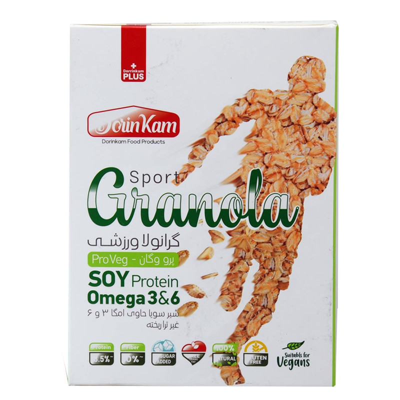گرانولا ورزشی پرووگان درین کام - 200 گرم