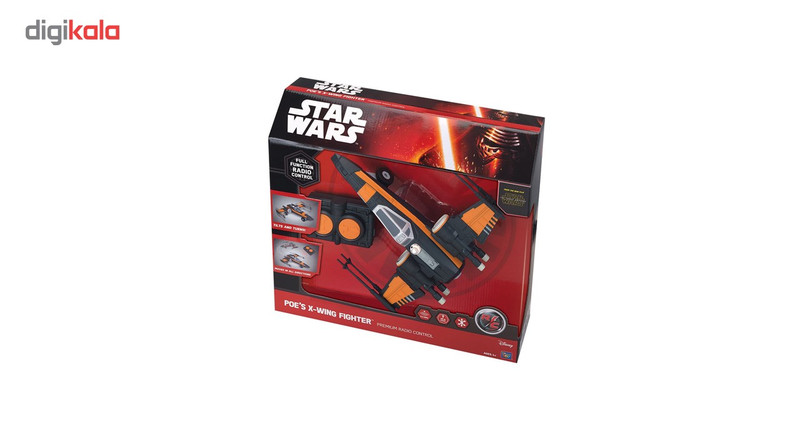 هواپیما کنترلی مدل Star Was Poes X-Wing Fighter 13403