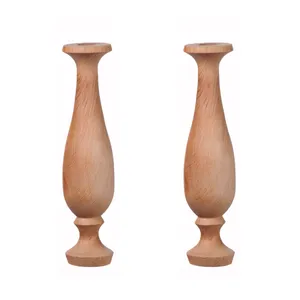 شمعدان طرح ارغوان مدل پایه کوتاه کد SE2083 مجموعه 2 عددی