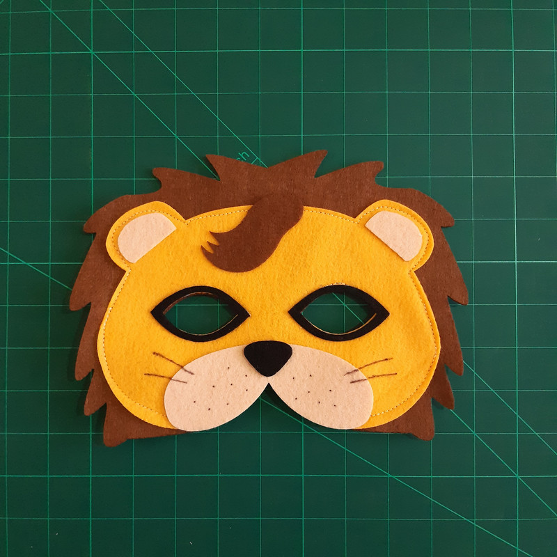 ماسک ایفای نقش رهام پاپالو مدل حیوانات مجموعه 3 عددی