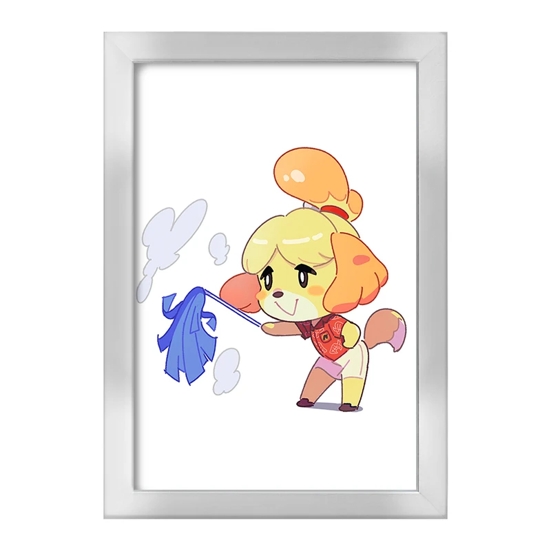 تابلو خندالو طرح بازی انیمال کراسینگ (Animal Crossing) کد 32637