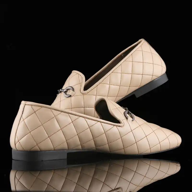 کفش زنانه چرم یلسان مدل درلین کد KRM-DRL-626-GS