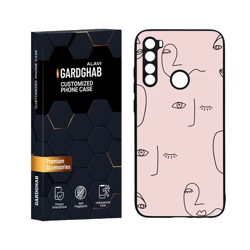 کاور گارد قاب علوی مدل ساده و مینیمال مناسب برای گوشی موبایل شیائومی Redmi Note 8