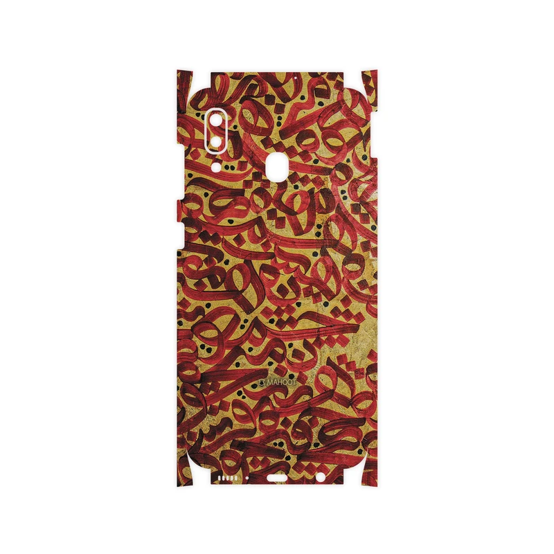 برچسب پوششی ماهوت مدل Nastaliq-6-FullSkin مناسب برای گوشی موبایل سامسونگ Galaxy M10s