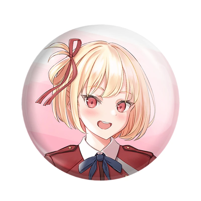 مگنت خندالو مدل چیساتو انیمه لیکوریس ریکویل Lycoris Recoil  کد 23047