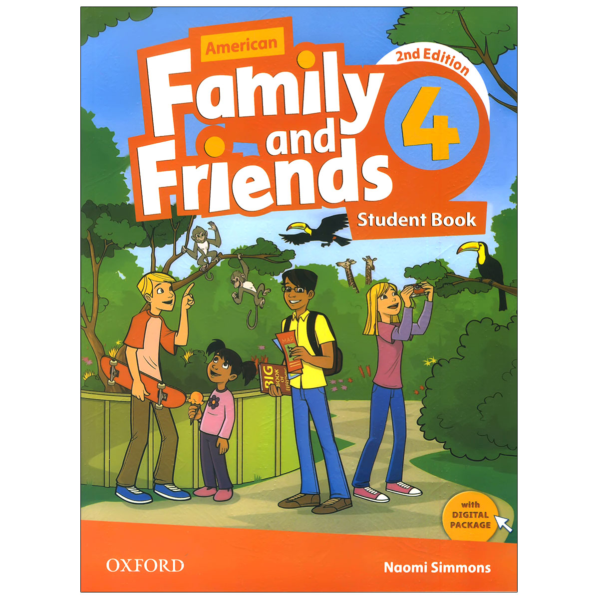 کتاب American Family and Friends 2nd 4 اثر جمعی از نویسندگان انتشارات اکسفورد
