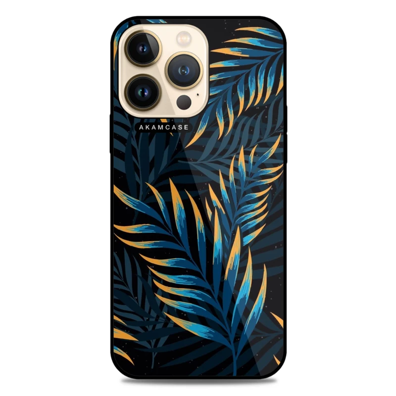 کاور آکام مدل AMC-WA13PRO-LEAVES-26 مناسب برای گوشی موبایل اپل iPhone 13 Pro
