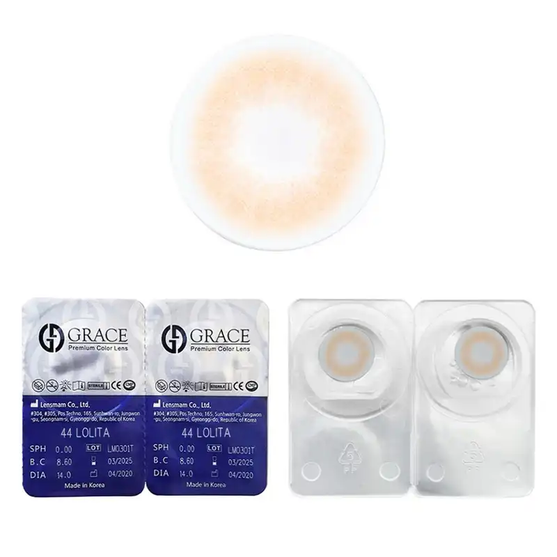 لنز چشم گریس شماره 44 رنگ بنفش ارغوانی