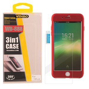 نقد و بررسی کاور 360 درجه وینبو مدل WB-888 مناسب برای گوشی موبایل اپل Iphone 7 PLUS / 8 PLUS به همراه محافظ صفحه نمایش توسط خریداران