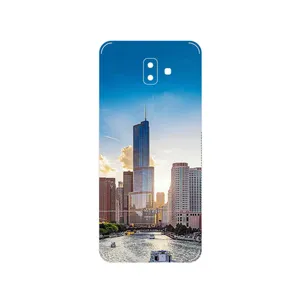 MAHOOT City of Chicago Cover Sticker for Samsung Galaxy J6 Plus