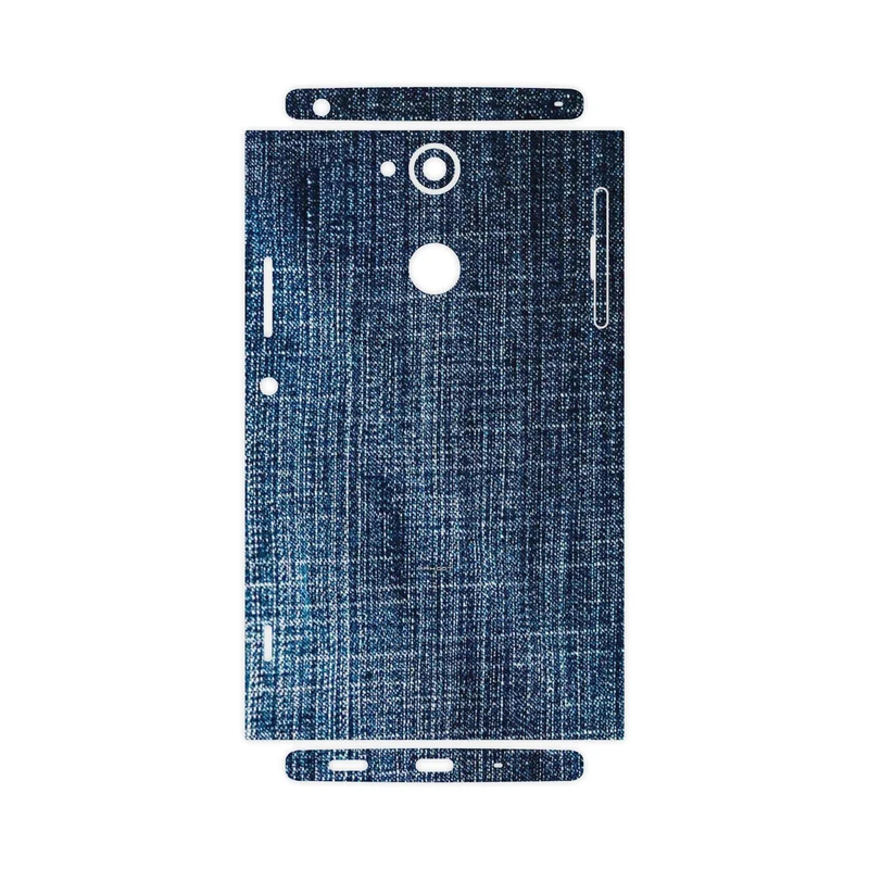 برچسب پوششی ماهوت مدل Fabric Texture 3-FullSkin مناسب برای گوشی موبایل سونی Xperia XA2