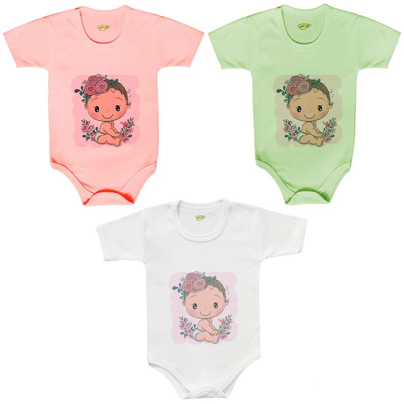 بادی نوزادی کارانس مدل BMS-3198 مجموعه 3 عددی